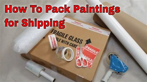 how to pack an oil painting for shipping: the importance of choosing the right type of tape