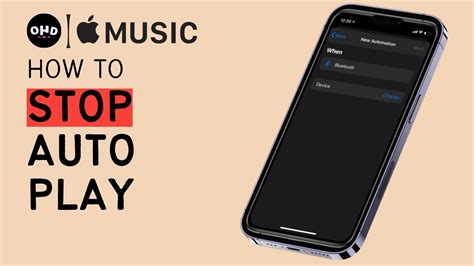 how to stop apple music from automatically playing