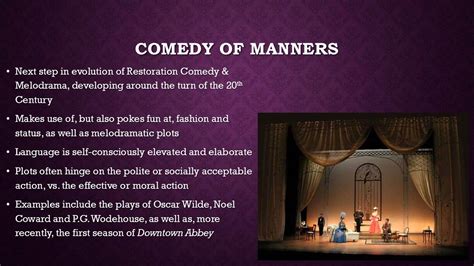 what is comedy of manners what are the origins and evolution of this literary genre?